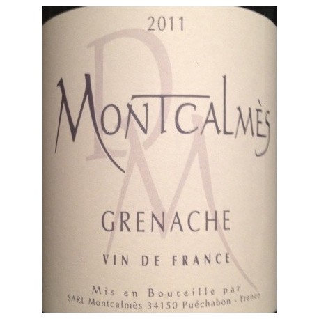 Domaine de Montcalmès Grenache rouge 2011