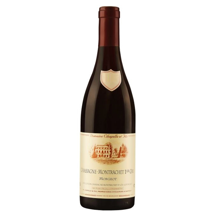 Domaine Chapelle Chassagne-Montrachet 1er Cru "Morgeot" rouge 2022 bouteille