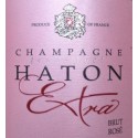 Champagne Jean-Noël Haton Rosé Extra etiquette
