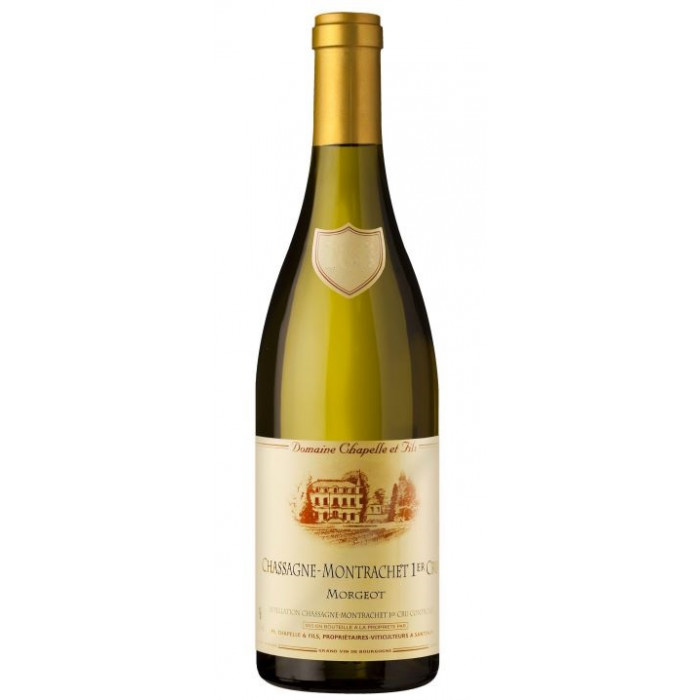 Domaine Chapelle Chassagne-Montrachet 1er Cru "Morgeot" blanc sec 2022 bouteille