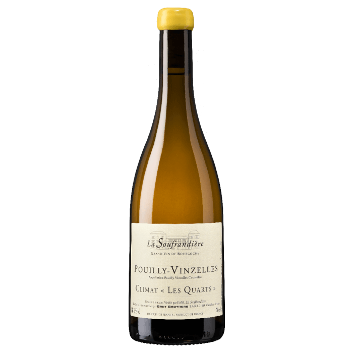 Bret Brothers Domaine La Soufrandière Pouilly-Vinzelles "Les Quarts" blanc sec 2022 bouteille