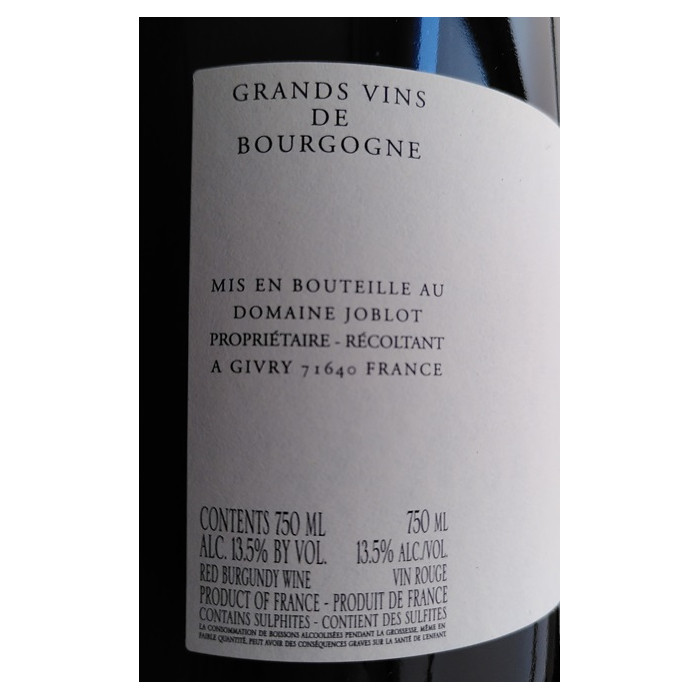 Domaine Joblot Givry 1er Cru "Servoisine" red 2021