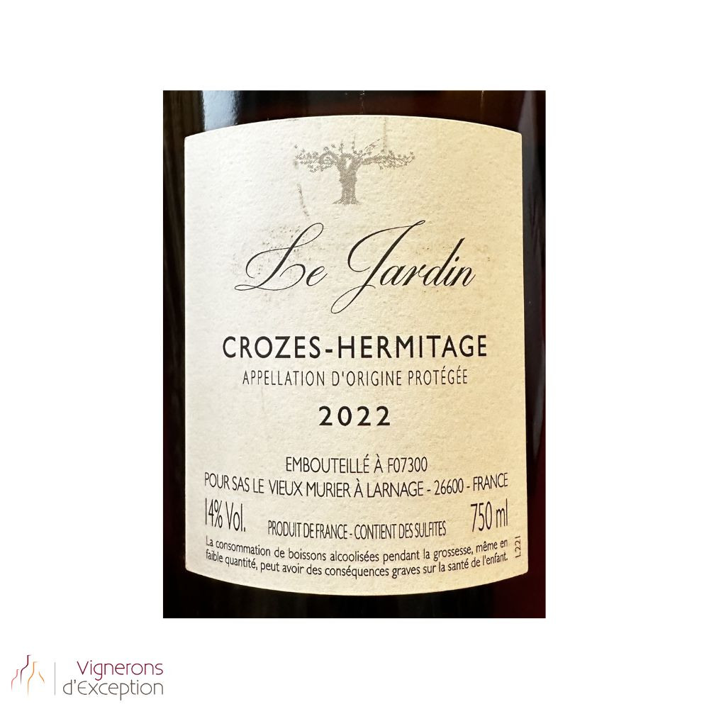 Le Vieux Murier Crozes Hermitage "Le Jardin" blanc sec 2022