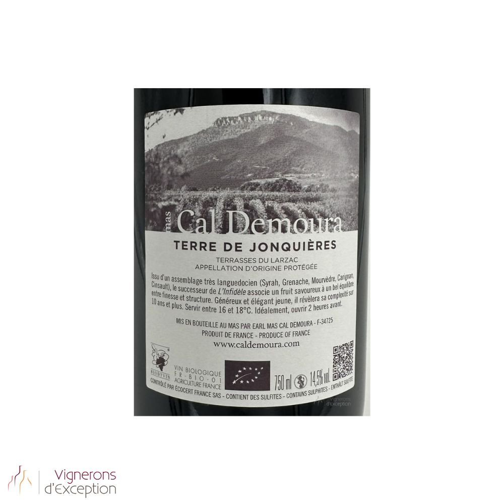 Mas Cal Demoura Terrasses du Larzac "Terre de Jonquières" rouge 2020