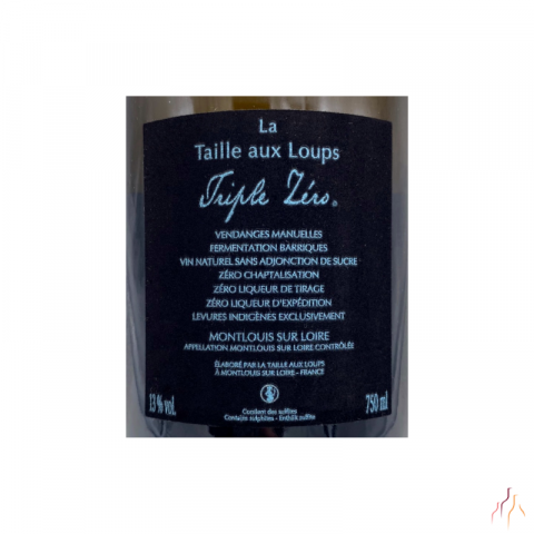 Domaine de la Taille aux Loups Montlouis-sur-Loire Brut "Triple Zero" bulles, dry white NM 2
