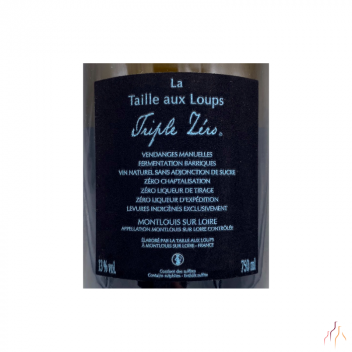 Domaine de la Taille aux Loups Montlouis-sur-Loire Brut "Triple Zero"