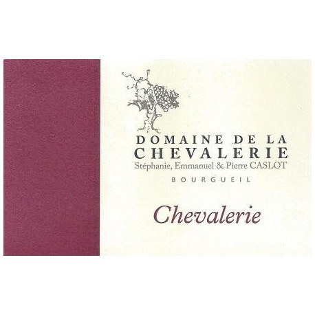 Domaine de la Chevalerie Bourgueil 2012