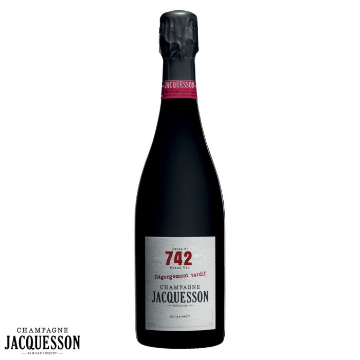 Champagne Jacquesson "Cuvée 742" Dégorgement Tardif bouteille