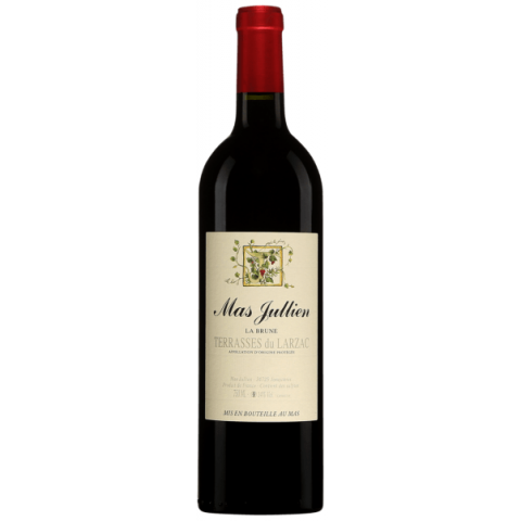 Mas Jullien "La Brune" rouge 2021 etiquette 2