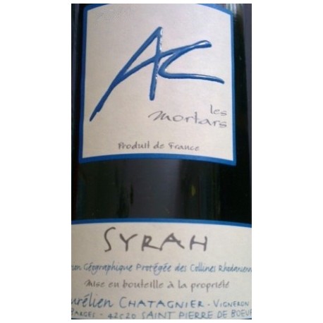 Domaine Aurelien Chatagnier "Les Mortars" (Syrah) red 2014