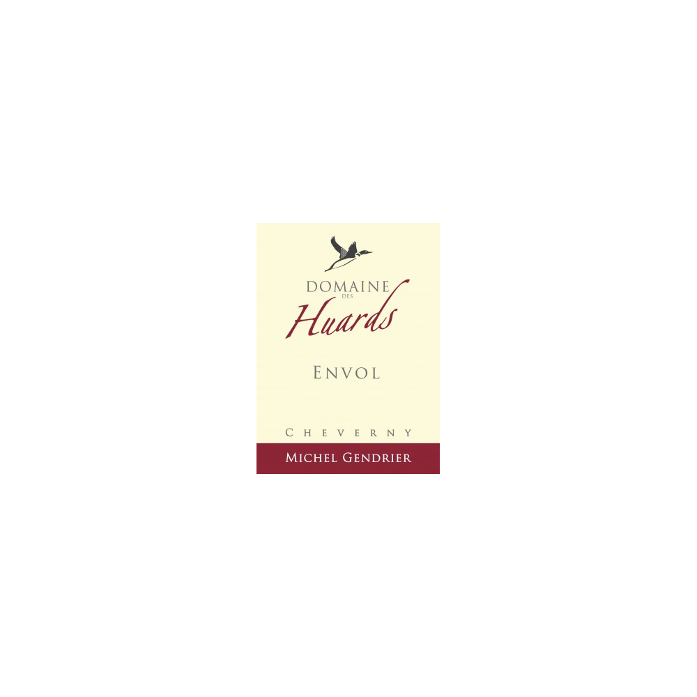 Domaine des Huards Cheverny "Envol" rouge 2021 etiquette