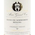 Domaine Albert Boxler Riesling Grand Cru Sommerberg D Vieilles Vignes Vendanges Tardives 2011 blanc moelleux etiquette