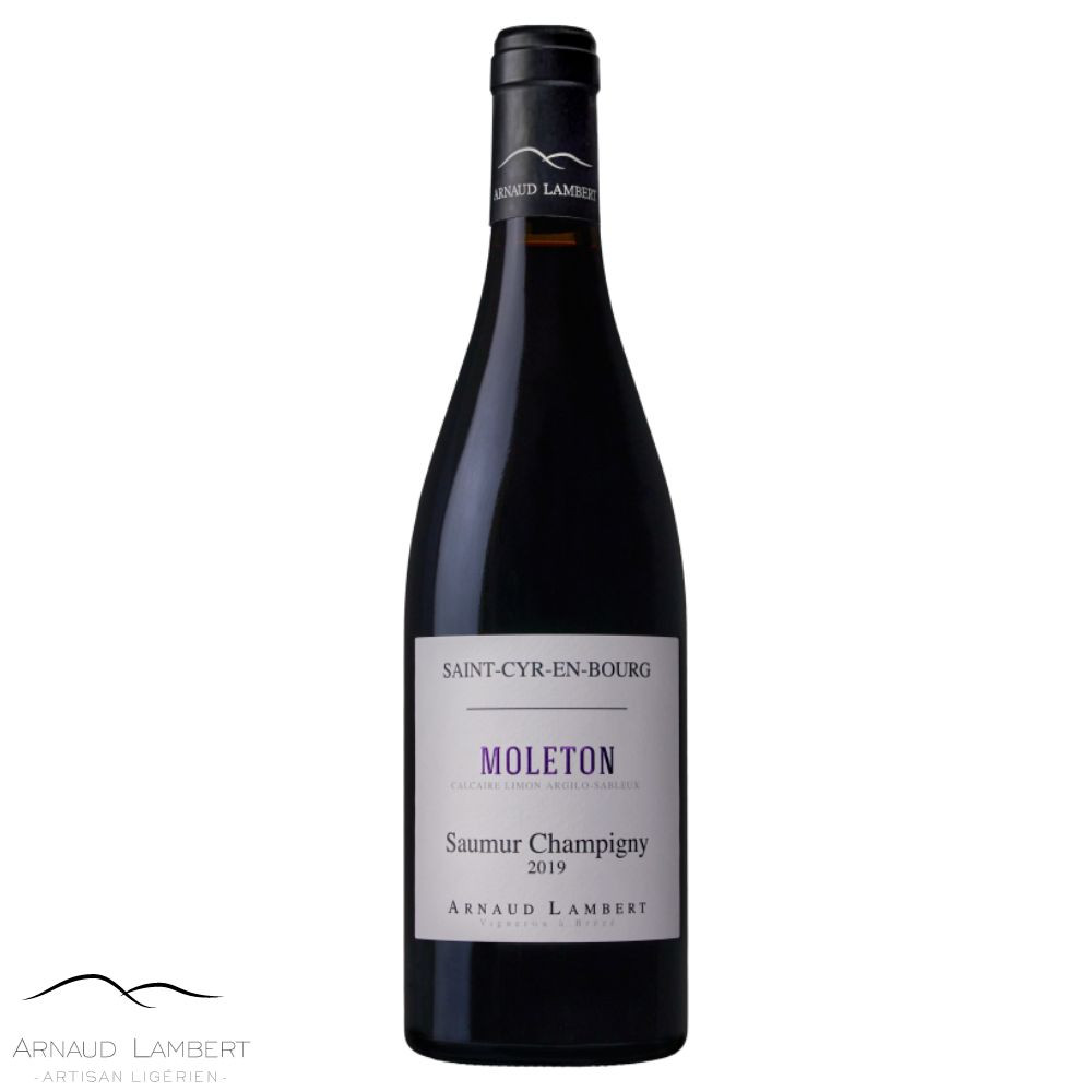 Domaine Arnaud Lambert Saumur Champigny "Moleton" rouge 2020 bouteille Domaine Arnaud Lambert Saumur Champigny "Moleton" rouge 2020 bouteille