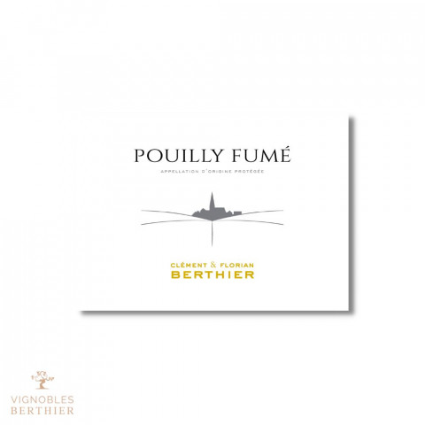 Domaine Berthier Pouilly-Fumé blanc sec 2023 bouteille 2