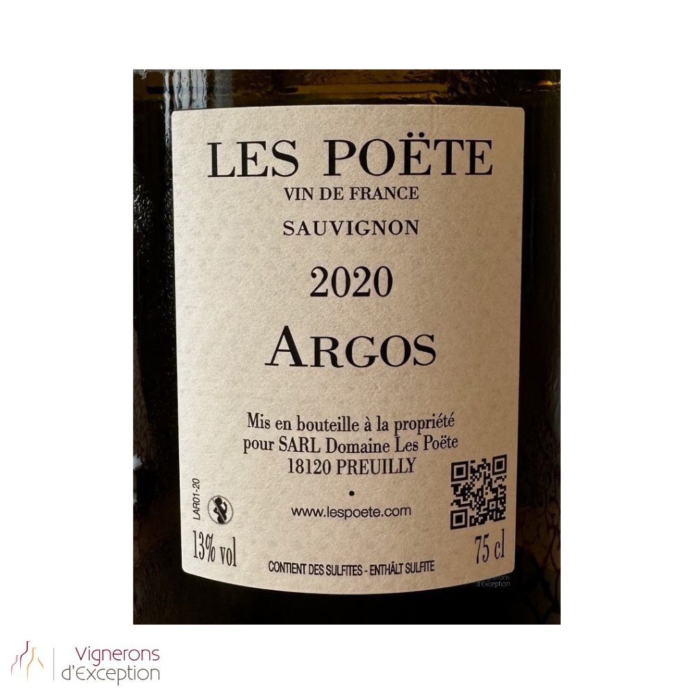 Domaine Les Poëte "Argos" (sauvignon) dry white 2020