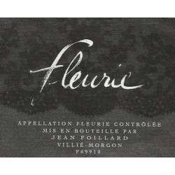 Domaine Jean Foillard Fleurie rouge 2022 bouteille 2