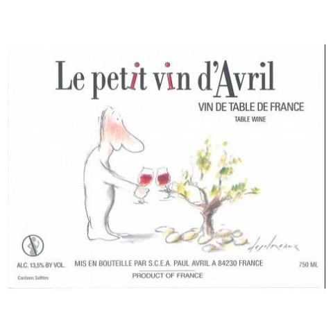 Clos des Papes Le Petit Vin d'Avril rouge bouteille 2
