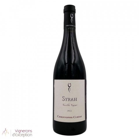 Domaine Curtat "syrah Vieilles Vignes" rouge 2023 bouteille