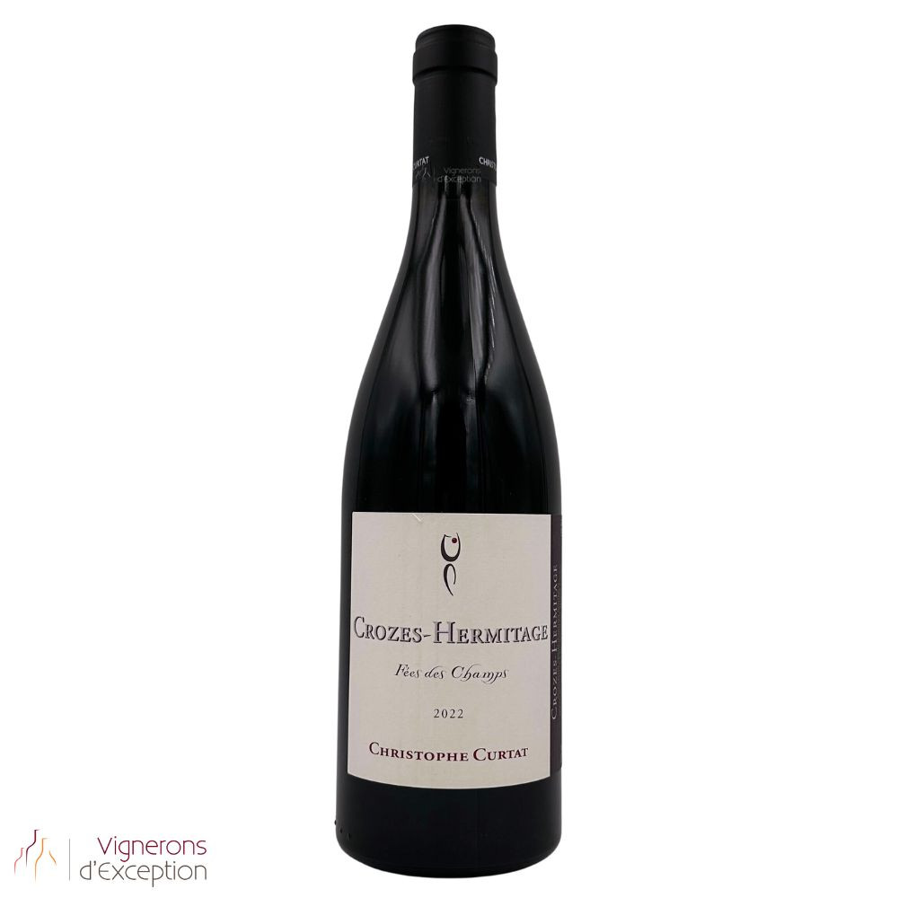 Domaine Christophe Curtat Crozes Hermitage "fées des champs" rouge 2023 bouteille Domaine Christophe Curtat Crozes Hermitage "fées des champs" rouge 2023 bouteille