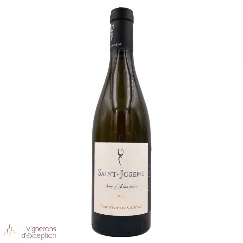 Domaine Christophe Curtat Saint-Joseph "Sous l'Amandier" blanc sec 2023 bouteille