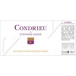 Domaine Stephane Ogier Condrieu "Les Vieilles Vignes de Jacques Vernay" dry white 2020 2