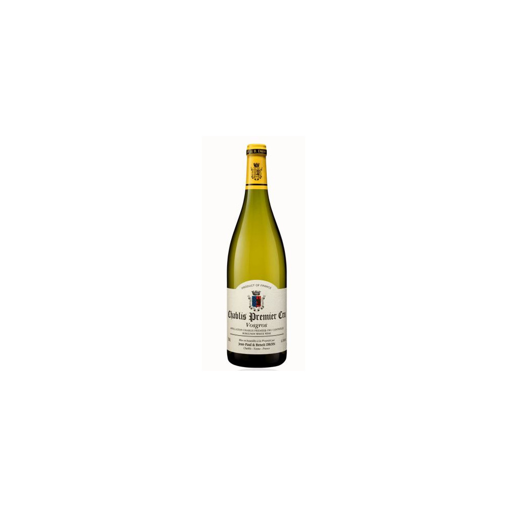 Domaine J-P et B Droin Chablis 1er Cru "Vosgros" blanc sec 2023 bouteille