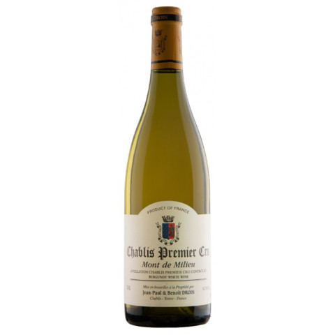 Domaine Droin Chablis 1er Cru Mont de Milieu 2022 bouteille
