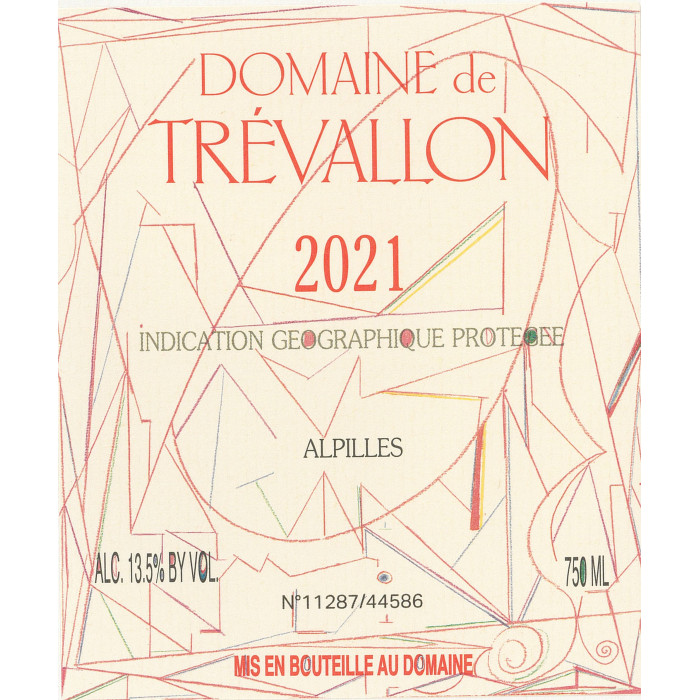 Domaine de Trevallon red 2021 Domaine de Trevallon red 2021