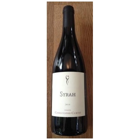 Domaine Christophe Curtat "Syrah d'Ardèche" rouge 2014 (75 cl)