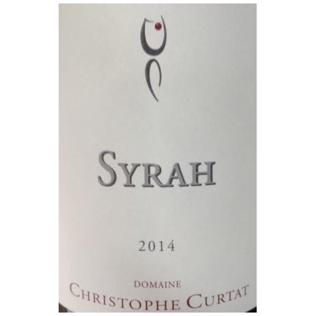 Domaine Christophe Curtat "Syrah d'Ardèche" rouge 2014 (75 cl)