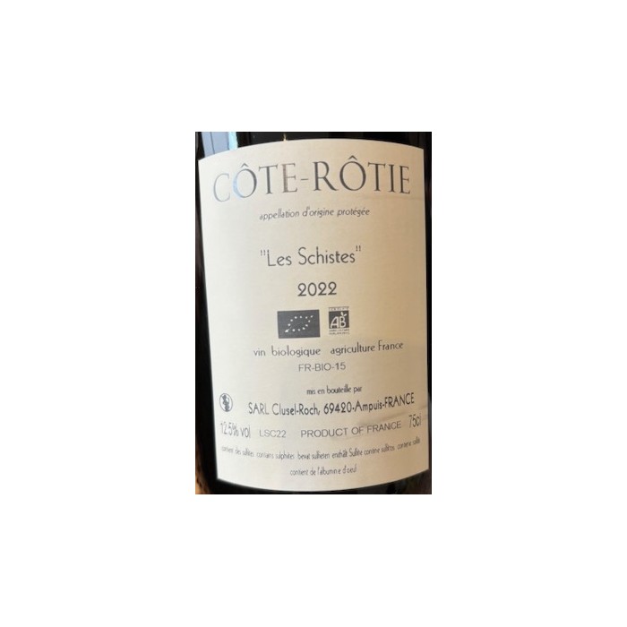 Domaine Clusel-Roch Côte-Rôtie "Les Schistes" red 2022