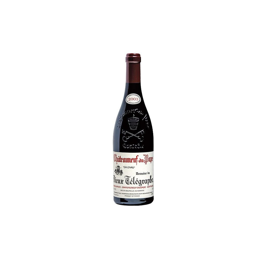 Domaine du Vieux Telegraphe Chateauneuf-du-Pape rouge 2011 bouteille