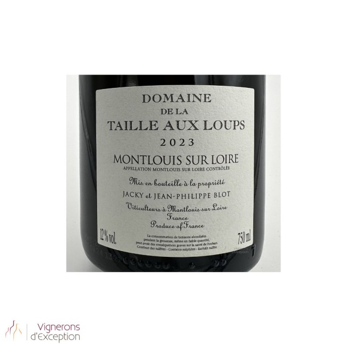 Domaine de la Taille aux Loups Montlouis-sur-Loire "Remus" blanc sec 2022