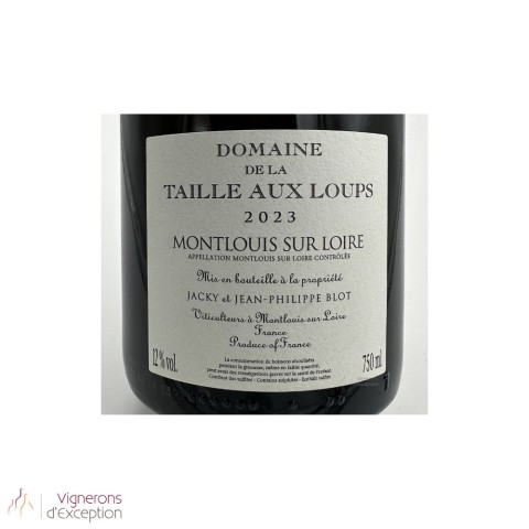 Domaine de la Taille aux Loups Montlouis-sur-Loire "Remus" blanc sec 2023 2