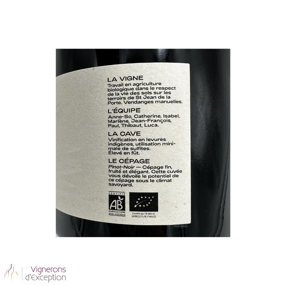 Domaine AS et JF Quenard "La Baraterie" (pinot noir) rouge 2023