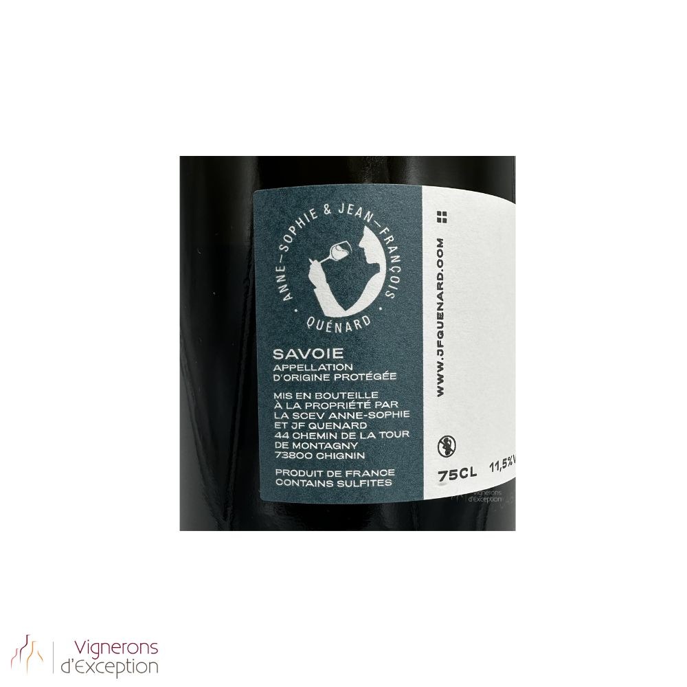 Domaine AS et JF Quenard Savoie Chignin "Anne de la Biguerne" (jacquère) blanc sec 2023