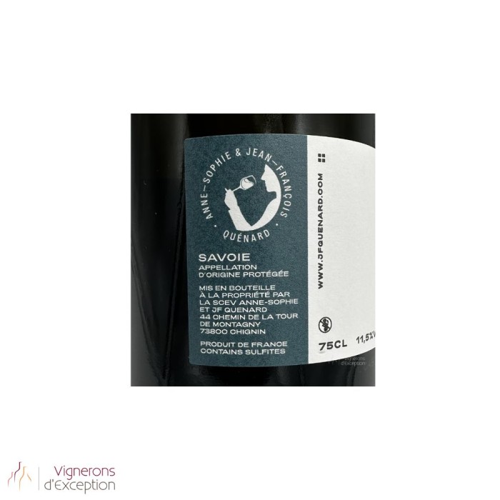 Domaine AS et JF Quenard Savoie Chignin "Anne de la Biguerne" (jacquère) blanc sec 2023