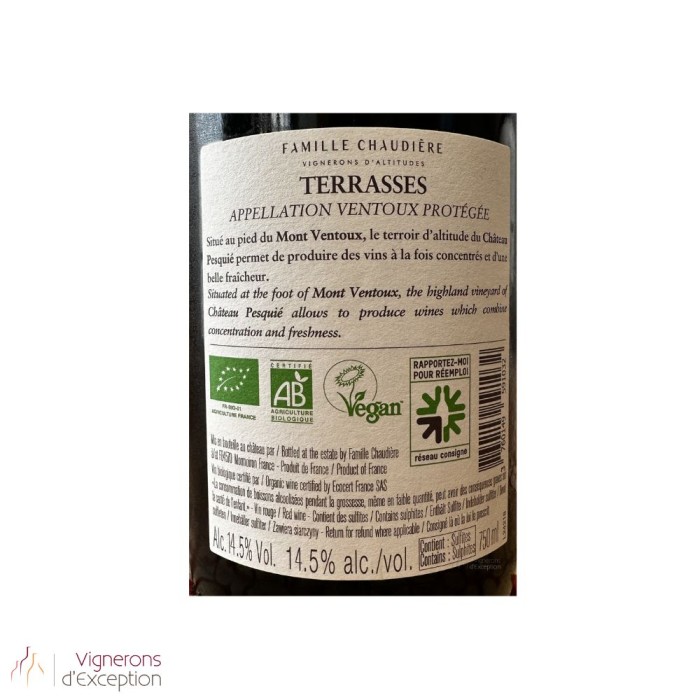 Chateau Pesquie Ventoux "Terrasses" red 2022