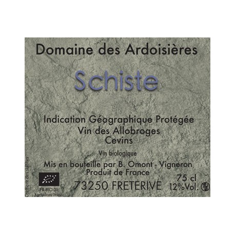 Domaine des Ardoisières "Schiste" dry white 2023