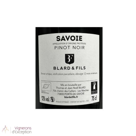 Domaine Blard Savoie "Pierre Emile" (pinot noir) rouge 2023 2