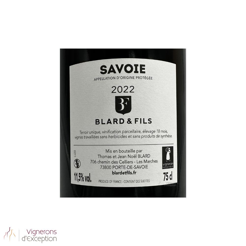 Domaine Blard Savoie "Lébraz" (jacquère) dry white 2022
