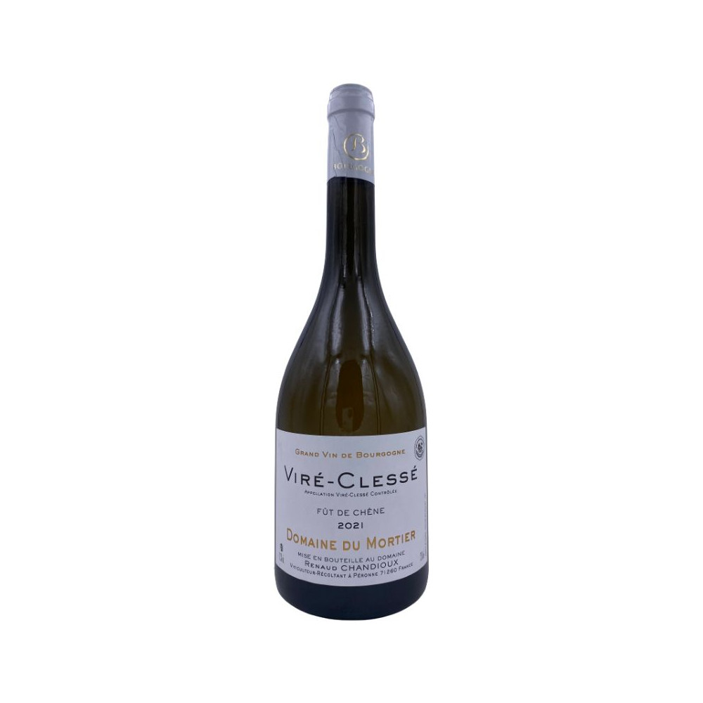 Domaine du Mortier Viré-Clessé "fût de chêne" 2023 blanc sec bouteille