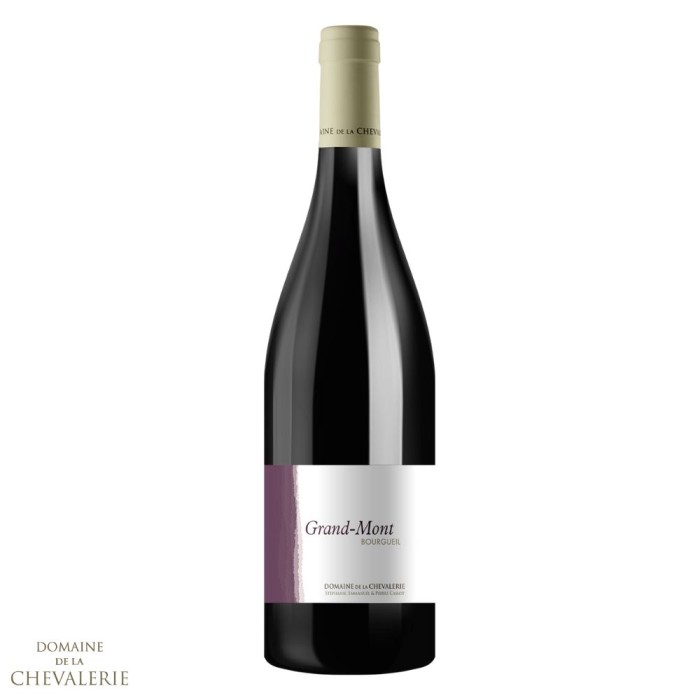 Domaine de La Chevalerie Bourgueil "Grand Mont" rouge 2016 Domaine de La Chevalerie Bourgueil "Grand Mont" rouge 2016