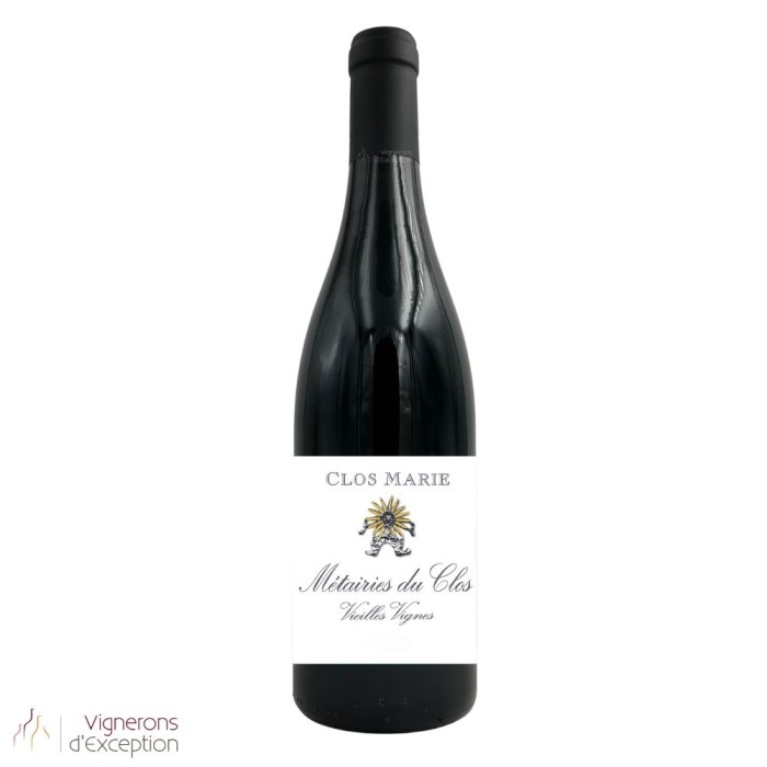 Clos Marie - Pic Saint Loup "Metairies du Clos Vieilles Vignes" red 2021 Clos Marie - Pic Saint Loup "Metairies du Clos Vieilles Vignes" red 2021