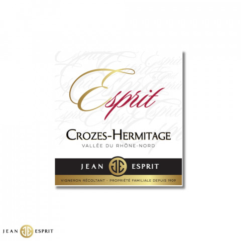 Domaine Jean Esprit Crozes Hermitage rouge 2023 bouteille 2
