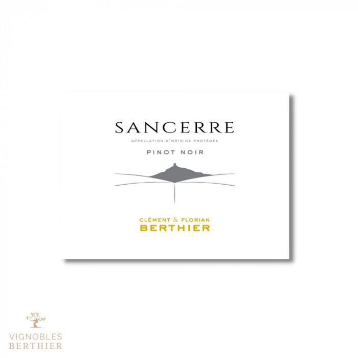 Domaine Berthier Sancerre rouge 2022 etiquette