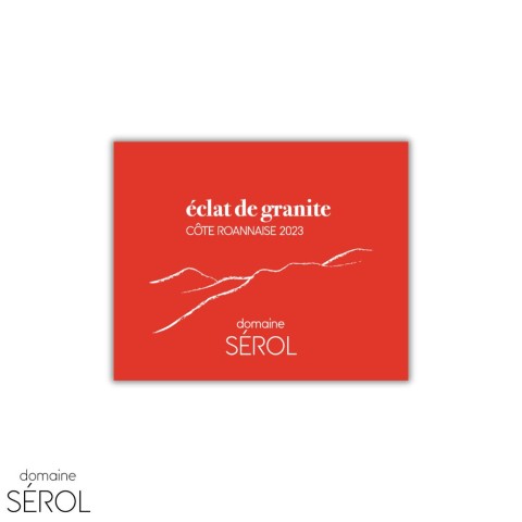 Domaine Sérol Côte Roannaise "Eclat de granite" red 2023 2