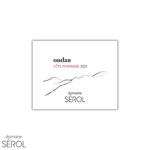Domaine Sérol Côte Roannaise "Oudan" rouge 2023 bouteille 2