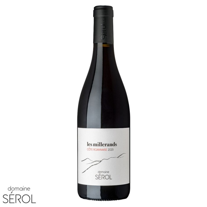 Domaine Sérol Côte Roannaise "Millerands" rouge 2023 bouteille