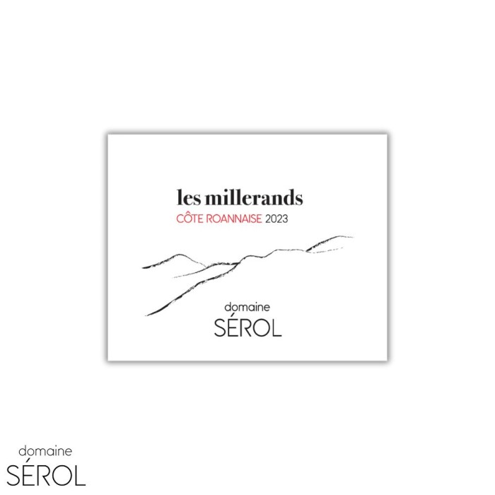 Domaine Sérol Côte Roannaise "Millerands" red 2023